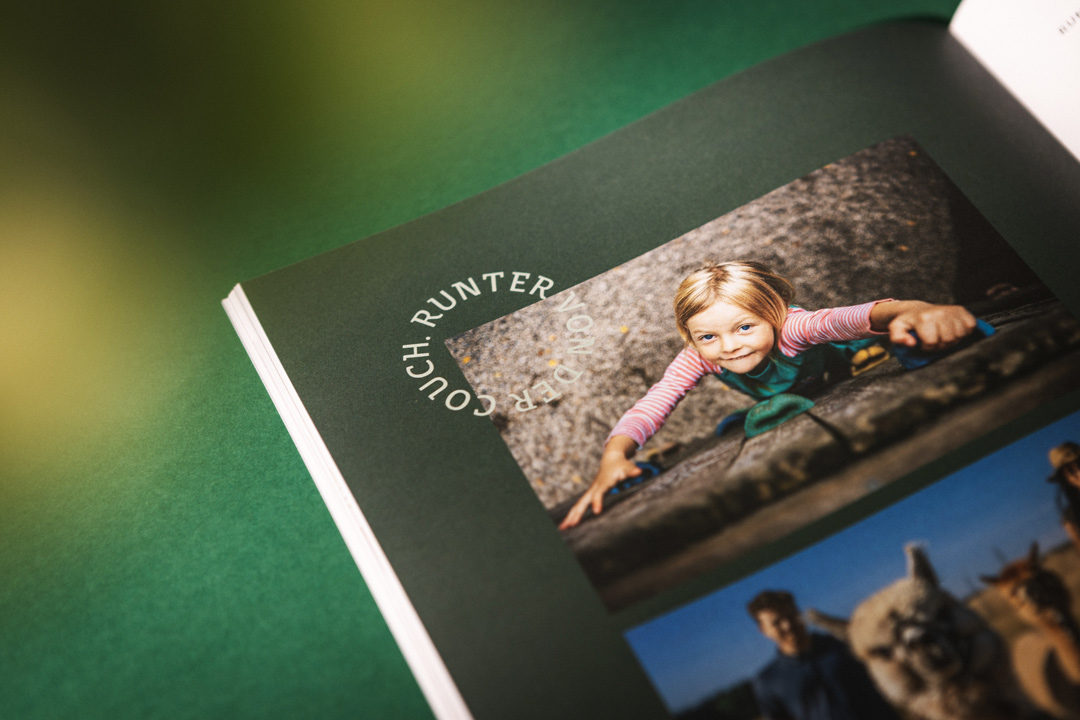 Nahaufnahme einer Innenseite des Saarland Magazins.